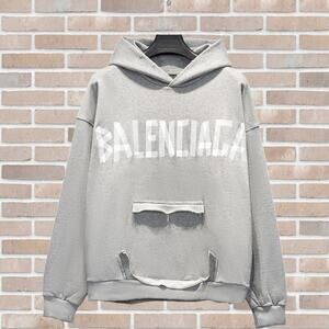 Balenciaga Classic Hoodie Gray